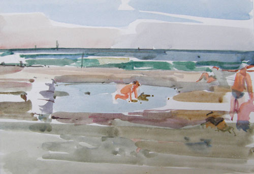 Beach Bathers II