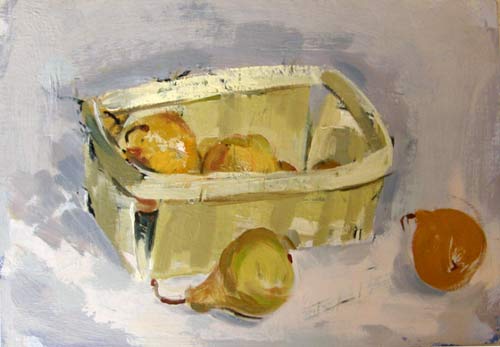 Pears and Basket I