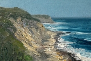 Whitney Knapp Bowditch, "Island Time", oil on panel, 5 x 7", $295.00 - SOLD