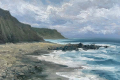 Whitney Knapp Bowditch, “Morning, Black Rock”, oil on paper, 8.5 x 11.25”, $875.00 Whitney Knapp Bowditch, “Morning, Black Rock”, oil on paper, 8.5 x 11.25”, $875.00