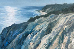 Whitney Knapp Bowditch, “Weathered Edge, Second Bluffs”, oil on paper,7 x 11.25”, $800.00 Whitney Knapp Bowditch, “Weathered Edge, Second Bluffs”, oil on paper,7 x 11.25”, $800.00