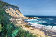 Whitney Knapp Bowditch, "Easterly", oil on cradled wood panel, 5 x 7", $295.00 - SOLD