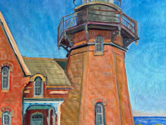 Kate Knapp, "South East Light BI" 24 x 36" oil on canvas, $3000 Kate Knapp, "South East Light BI" 24 x 36" oil on canvas, $3000