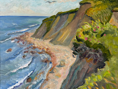 Kate Knapp "East Side Bluffs BI" 24x24" oil on canvas, $2200 Kate Knapp "East Side Bluffs BI" 24x24" oil on canvas, $2200