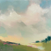 Carrie Megan, “Marsh Hint”, oil on canvas, 12 x 12”, $500.00 Carrie Megan, “Marsh Hint”, oil on canvas, 12 x 12”, $500.00