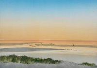 Heidi Palmer, “Clamming”, monoprint, 11 x 14”, $950.00 Heidi Palmer, “Clamming”, monoprint, 11 x 14”, $950.00