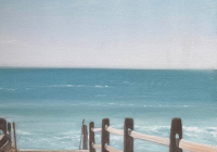 Heidi Palmer, “Path To The Sea”, oil on canvas, 12 x 10”, $1400.00 Heidi Palmer, “Path To The Sea”, oil on canvas, 12 x 10”, $1400.00