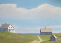 Heidi Palmer, “Remote Access”, oil on canvas, 12 x 16”, $2200.00 Heidi Palmer, “Remote Access”, oil on canvas, 12 x 16”, $2200.00