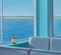 Heidi Palmer, “Heading In” , oil on canvas, 18 x 18”, $3700 Heidi Palmer, “Heading In” , oil on canvas, 18 x 18”, $3700