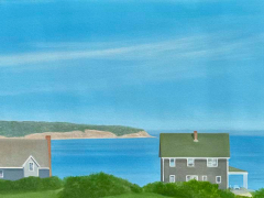Heidi Palmer, “Heading Out Of Town”, oil on canvas, 14 x 20”, $3.300 Heidi Palmer, “Heading Out Of Town”, oil on canvas, 14 x 20”, $3.300