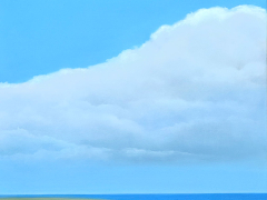 Heidi Palmer, “High Clouds” , oil on canvas, 16 x 18”, $3200 Heidi Palmer, “High Clouds” , oil on canvas, 16 x 18”, $3200