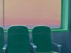 Heidi Palmer, “Later Ferry” , oil on canvas, 18 x 15”, $3000 - SOLD Heidi Palmer, “Later Ferry” , oil on canvas, 18 x 15”, $3000 - SOLD