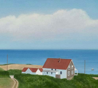 Heidi Palmer, “Long View” , oil on canvas, 14 x 24”, $3800 Heidi Palmer, “Long View” , oil on canvas, 14 x 24”, $3800