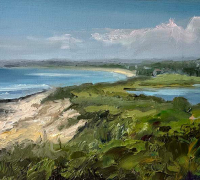Whitney Knapp Bowditch, “Clayhead Shoreline”, 5 x 7” oil on panel, $295.00 Whitney Knapp Bowditch, “Clayhead Shoreline”, 5 x 7” oil on panel, $295.00