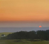 Heidi Palmer, “Setting Sun” oil on canvas, 10 x 15”, $1750.00 Heidi Palmer, “Setting Sun” oil on canvas, 10 x 15”, $1750.00