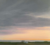 Heidi Palmer, “Twilight” oil on canvas, 10 x 10”, $1200.00 Heidi Palmer, “Twilight” oil on canvas, 10 x 10”, $1200.00