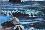 Stephan Haley, “Early Morn”, pastel over graphite, 26 x 20”, $2,300.00