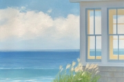 Heidi Palmer, “Perfect View”, oil on canvas, 14 x 16”, $2,450.00