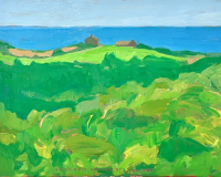 Tim Tait, “Rodman’s Hollow, BI”,18 x 24", acrylic on linen, $2000.00 Tim Tait, “Rodman’s Hollow, BI”,18 x 24", acrylic on linen, $2000.00