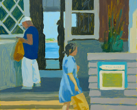 Tim Tait, “The Surf, BI”, 20 X 16, acrylic on linen, $1400.00 Tim Tait, “The Surf, BI”, 20 X 16, acrylic on linen, $1400.00