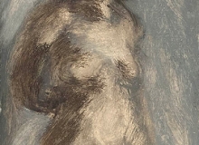 William Sommerfeld (1905-1998), "Standing Nude I",  9 x 14",oil on board, $1250.00 framed