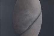 Sarah Verardo, "Mauve Cracked Stone", 20 x 30", oil on linen, $2400.00 - SOLD