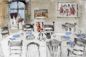 Helen Frank, 'Dining Room'